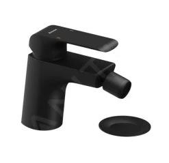 Ravak Flat - Mitigeur De Bidet Avec Vidage, Click-Clack, Noir Mat X070178