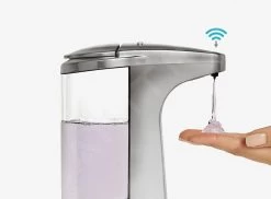 Simplehuman Accessoires De Salle De Bains - Distributeur De Savon Sans Contact 237 Ml, Blanc ST1018 -Magasin De Salle De Bain ae506f9716bb0b41d5565fc5