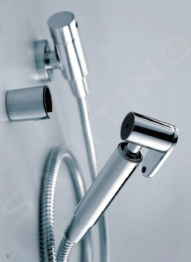Sapho Justime - Douchette De Bidet Avec Support, Chrome 1209-02 6 Sapho Justime - Douchette De Bidet Avec Support, Chrome 1209-02 – Image 4