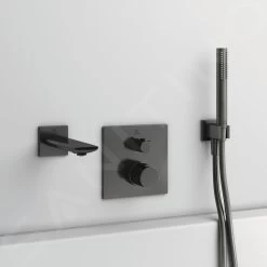 Ideal Standard CeraTherm - Mitigeur De Bain Thermostatique Encastré, Magnetic Grey A7522A5 9 Ideal Standard CeraTherm - Mitigeur De Bain Thermostatique Encastré, Magnetic Grey A7522A5 -Magasin De Salle De Bain b07e727221b371594b8cd418