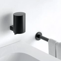 Keuco Plan - Distributeur De Savon Avec Support, Noir Mat 14951370000 -Magasin De Salle De Bain b0c5dfc169c4d6be4ec3f672