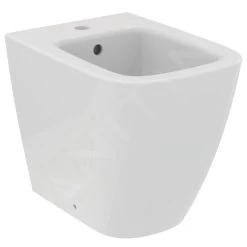 Ideal Standard I.Life S - Bidet à Poser, 355x480 Mm, Avec Trop-plein, Trou Pour Robinetterie, Blanc T459501
