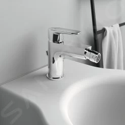 Ideal Standard Cerafine O - Robinetterie De Bidet Avec Vidage, Chrome BC705AA -Magasin De Salle De Bain b620bd43dc3ef6d04db68725