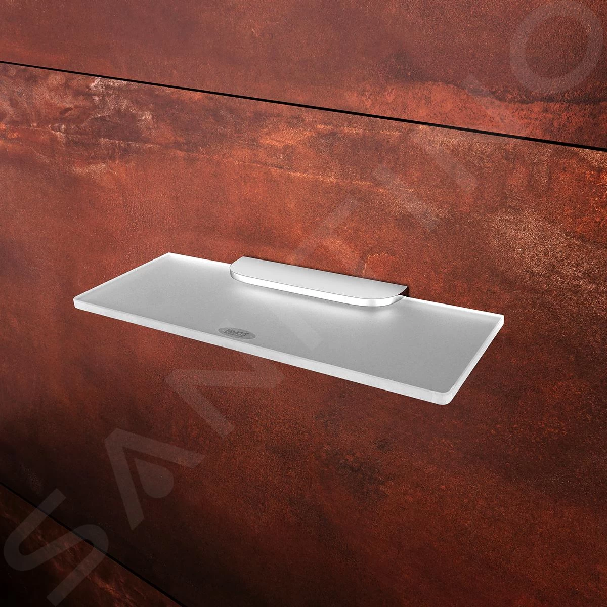 Nimco Nikau - Étagère 400 Mm, Verre Mat / Chrome NK 30091B-40-26 5 Nimco Nikau - Étagère 400 Mm, Verre Mat / Chrome NK 30091B-40-26 – Image 3