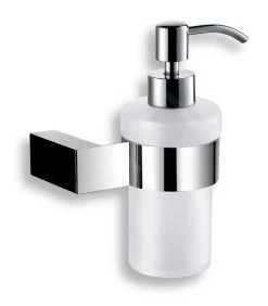 Novaservis Titania Kate - Distributeur De Savon Avec Support, Blanc/chrome 66555,0
