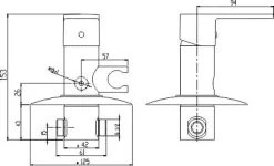 Novaservis Titania Fresh - Robinetterie De Bidet Encastré, Chrome 96211,0 -Magasin De Salle De Bain b93a8338856f847ca07e229d
