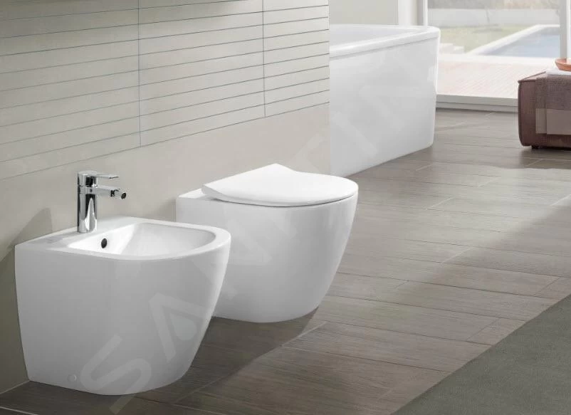 Villeroy & Boch Subway 2.0 - Bidet à Poser 560x375 Mm, CeramicPlus, Blanc Alpin 540100R1 5 Villeroy & Boch Subway 2.0 - Bidet à Poser 560x375 Mm, CeramicPlus, Blanc Alpin 540100R1 – Image 3