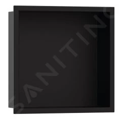 Hansgrohe XtraStoris Original - Niche Murale Avec Cadre Intégré, 300x300x100 Mm, Noir Mat 56061670