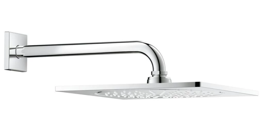 Grohe Rainshower F - Séries 10, Douche De Tête, Bras De Douche 286 Mm, Chrome 26060000 3 Grohe Rainshower F - Séries 10, Douche De Tête, Bras De Douche 286 Mm, Chrome 26060000