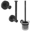 Ideal Standard IOM - Ensemble D&apos;accessoires Pour Salle De Baignoires, Verre Mat / Noir A9246XG -Magasin De Salle De Bain bd65adb609cb4cdec3d8d473
