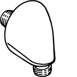 Hansa Coudes - Coude De Raccordement Mural, Chrome 04420100 -Magasin De Salle De Bain bd885ea08faa7920f1d6ee0e