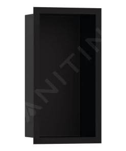 Hansgrohe XtraStoris Individual - Niche Murale Avec Cadre Design, 300x150x100 Mm, Noir Mat 56095670