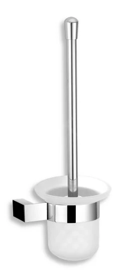 Novaservis Titania Kate - Brosse WC Murale Avec Support, Chrome 66533,0