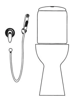 Sapho Deluxe - Douchette De Bidet Avec Support, Chrome 12327205017 7 Sapho Deluxe - Douchette De Bidet Avec Support, Chrome 12327205017 -Magasin De Salle De Bain c19c71b8a0ca6480ee90e601