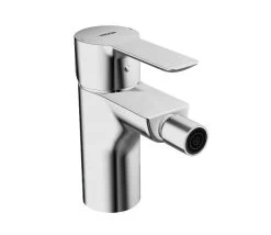 Hansa Ligna - Mitigeur De Bidet Avec Garniture De Vidage, Chrome 06063203