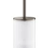 Grohe Selection - Brosse De Toilette Avec Support Mural, Verre/Hard Graphite Brossé 41076AL0
