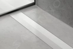Hansgrohe RainDrain Flex - Caniveau De Douche Linéaire Avec Grille En Inox 700, Pour Montage Libre, Découpable, Blanc Mat 56043700 -Magasin De Salle De Bain cd3f7718ea50863c36b58efe