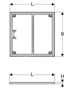 Geberit Setaplano - Cadre De Montage Pour Baignoires De Douche, 800x1.200 Mm, Pour 6 Pieds 154.464.00.1 -Magasin De Salle De Bain ce24c73594d6c9fe335f9e4c