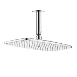Hansgrohe Raindance New - Douche De Tête E 360 Air 1jet Avec Arrivée Depuis Le Plafond 100 Mm, Chrome 27381000