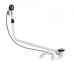 Bette Accessoires - Garniture De Vidage Et Remplissage Par Le Trop-plein, Câble Bowden, Longueur 1070mm, Chrome B607-901