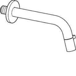 Hansa Nova Style - Robinet Mural De Lavabo, Chrome 50968101 -Magasin De Salle De Bain d5c5a7d7493ac94316a3f7d8