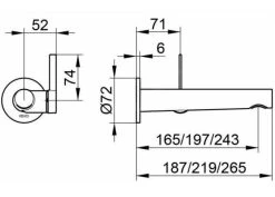 Keuco IXMO - Mitigeur De Lavabo Encastré, Inox 59516070101 -Magasin De Salle De Bain d8686f7fb8a1721fcf96100a