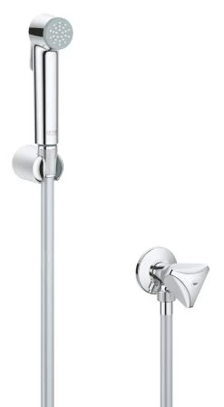 Grohe Tempesta - Robinet D´angle Mural Avec Douchette De Bidet, Chrome 26357000