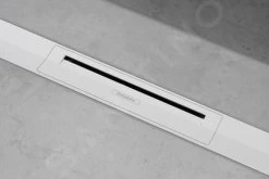 Hansgrohe RainDrain Flex - Caniveau De Douche Linéaire Avec Grille En Inox 700, Pour Montage Libre, Découpable, Blanc Mat 56043700 -Magasin De Salle De Bain dc0c831c89a405b1c2d7358b