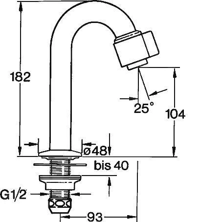 Hansa Nova - Robinet De Lavabo, Chrome 00938101 4 Hansa Nova - Robinet De Lavabo, Chrome 00938101 – Image 2