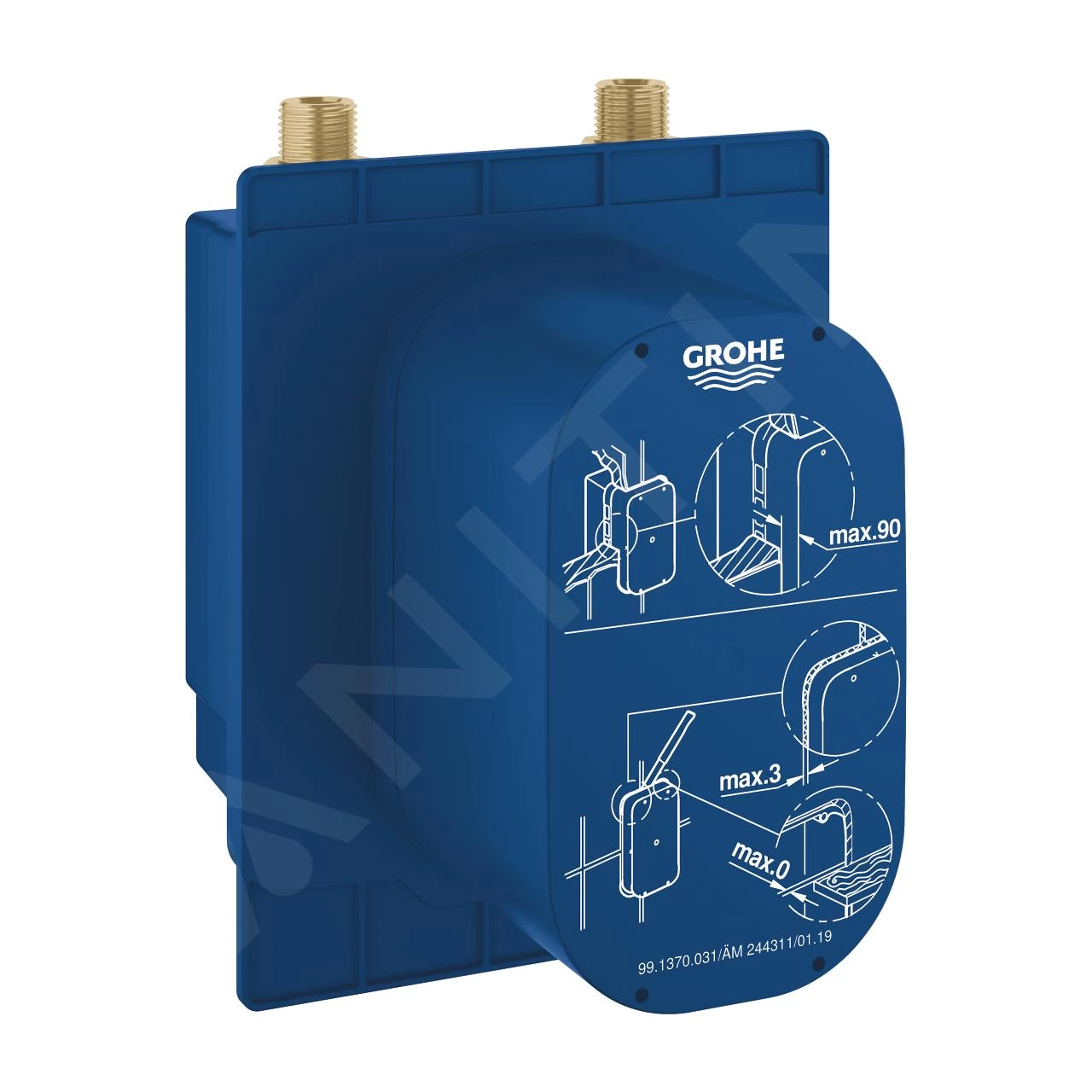 Grohe Corps D’encastrement - Set De Pré-montage Pour Mitigeur électronique De Lavabo 36339001 3 Grohe Corps D’encastrement - Set De Pré-montage Pour Mitigeur électronique De Lavabo 36339001