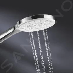 Grohe Rainshower SmartActive - Douche De Tête 130 9,5 L/min, 3 Jets, Blanc Lunaire 26574LS0 -Magasin De Salle De Bain e236d2d8aa283171e828b2ef