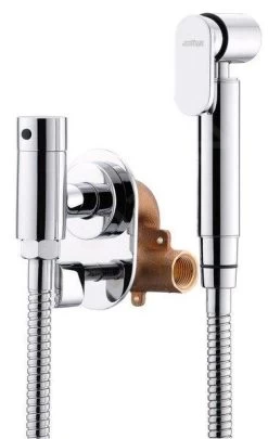 Sapho Justime - Régulateur De Température D&apos;eau Encastré Pour Douchette De Bidet, Chrome 1209-03 -Magasin De Salle De Bain e26851624d0236581c7f5d6c