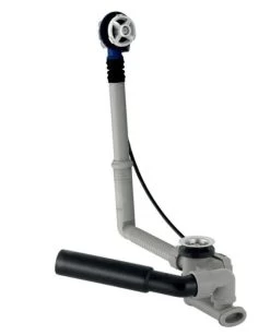 Geberit Accessoires - Garniture De Vidage Et De Trop-plein Pour Baignoire, Longueur 260 Mm, Chrome 150.501.00.6