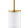 Grohe Selection - Brosse De Toilette Avec Support Mural, Verre/Cool Sunrise Brossé 41076GN0 -Magasin De Salle De Bain e721be1b484d4b5ff73464f1