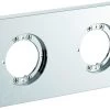 Ideal Standard Archimodule - Rosette De Revêtement à 2 Trous 83 X 166 Mm, Chrome A1505AA -Magasin De Salle De Bain e88c11ace208c6f435b5f6fc