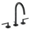 Kludi Nova Fonte - Mitigeur De Lavabo Avec Push-Open Et Bec Pivotant, L&apos;installation à 3 Trous, Noir Mat 201433915 -Magasin De Salle De Bain e8976c22acadb82b78909b2c
