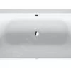 Duravit DuraSquare - Baignoire 1800x800 Mm, Droite, Avec Panneau, DuraSolid, Blanc 700428000000000