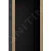 Hansgrohe XtraStoris Individual - Niche Murale Avec Cadre Design, 300x150x100 Mm, Noir Mat / Bronz Brossé 56095140