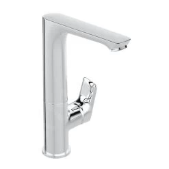 Ideal Standard Connect Air - Mitigeur De Lavabo Slim Avec Tuyau D’écoulement Pivotant, Chrome A7023AA