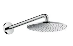 Hansgrohe Raindance S - Douche De Tête PowderRain 240,avec Bras, Chrome 27607000