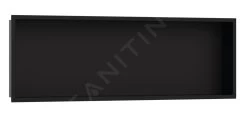 Hansgrohe XtraStoris Original - Niche Murale Avec Cadre Intégré, 300x900x100 Mm, Noir Mat 56067670