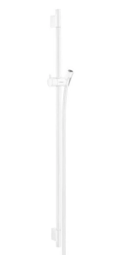 Hansgrohe Unica&apos;S - Barre De Douche 900 Mm Avec Flexible, Blanc Mat 28631700