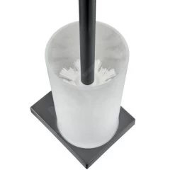 Keuco Edition 11 - Brosse WC Avec Support, Verre Dépoli/chrome Noir 11164139000 -Magasin De Salle De Bain f337c09dad5591913789e5c6
