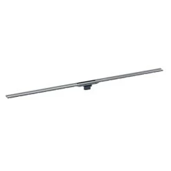 Geberit CleanLine - Canivelle De Douche En Inox 80, 300-900 Mm, Chrome Noir / Chrome Brossé 154.440.QC.1