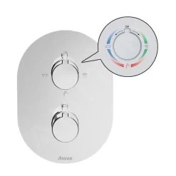 Ravak Termo - Mitigeur Thermostatique CR 067.00 Encastré, Pour 3 Sorties Et R-box, Chrome X070075 13 Ravak Termo - Mitigeur Thermostatique CR 067.00 Encastré, Pour 3 Sorties Et R-box, Chrome X070075 -Magasin De Salle De Bain f7252cdee8b6a15e26ab78f7