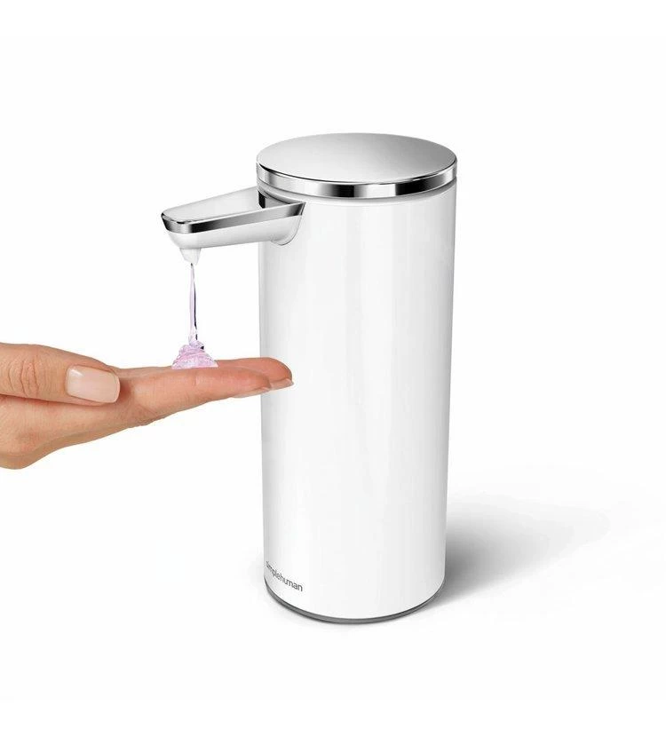 Simplehuman Accessoires De Salle De Bains - Distributeur De Savon Sans Contact, 266 Ml, Blanc ST1045 5 Simplehuman Accessoires De Salle De Bains - Distributeur De Savon Sans Contact, 266 Ml, Blanc ST1045 – Image 3