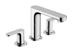 Hansgrohe Rebris S - Mitigeur De Lavabo Avec Vidage, Installation 3 Trous, Chrome 72530000