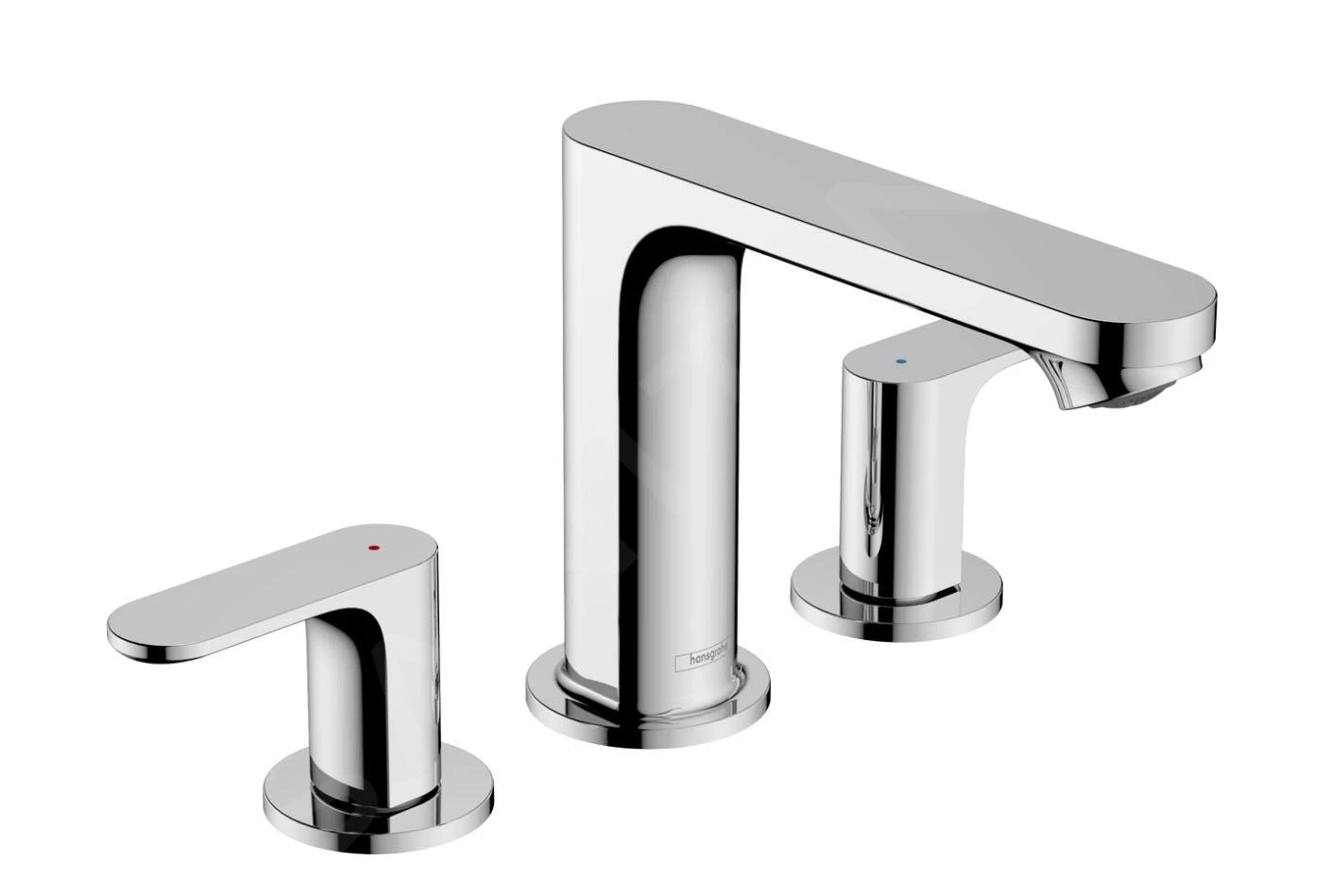 Hansgrohe Rebris S - Mitigeur De Lavabo Avec Vidage, Installation 3 Trous, Chrome 72530000 3 Hansgrohe Rebris S - Mitigeur De Lavabo Avec Vidage, Installation 3 Trous, Chrome 72530000