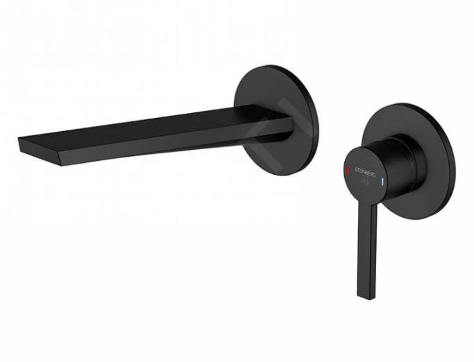 Steinberg 260 - Mitigeur De Lavabo Encastré, Installation 2 Trous, Noir Mat 260 1814 3 S 3 Steinberg 260 - Mitigeur De Lavabo Encastré, Installation 2 Trous, Noir Mat 260 1814 3 S