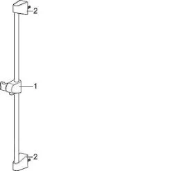 Hansa Basicjet - Colonne De Douche Avec Barre 650 Mm, Chrome 44780213 -Magasin De Salle De Bain fdb7ef06ae12ffd4fb73b828